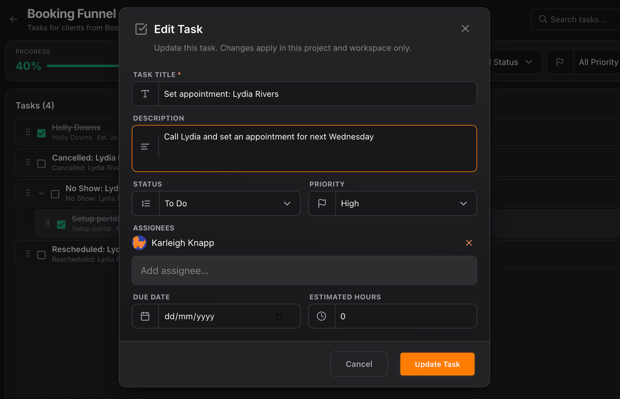 NinjaPipe tasks for consulting workstreams